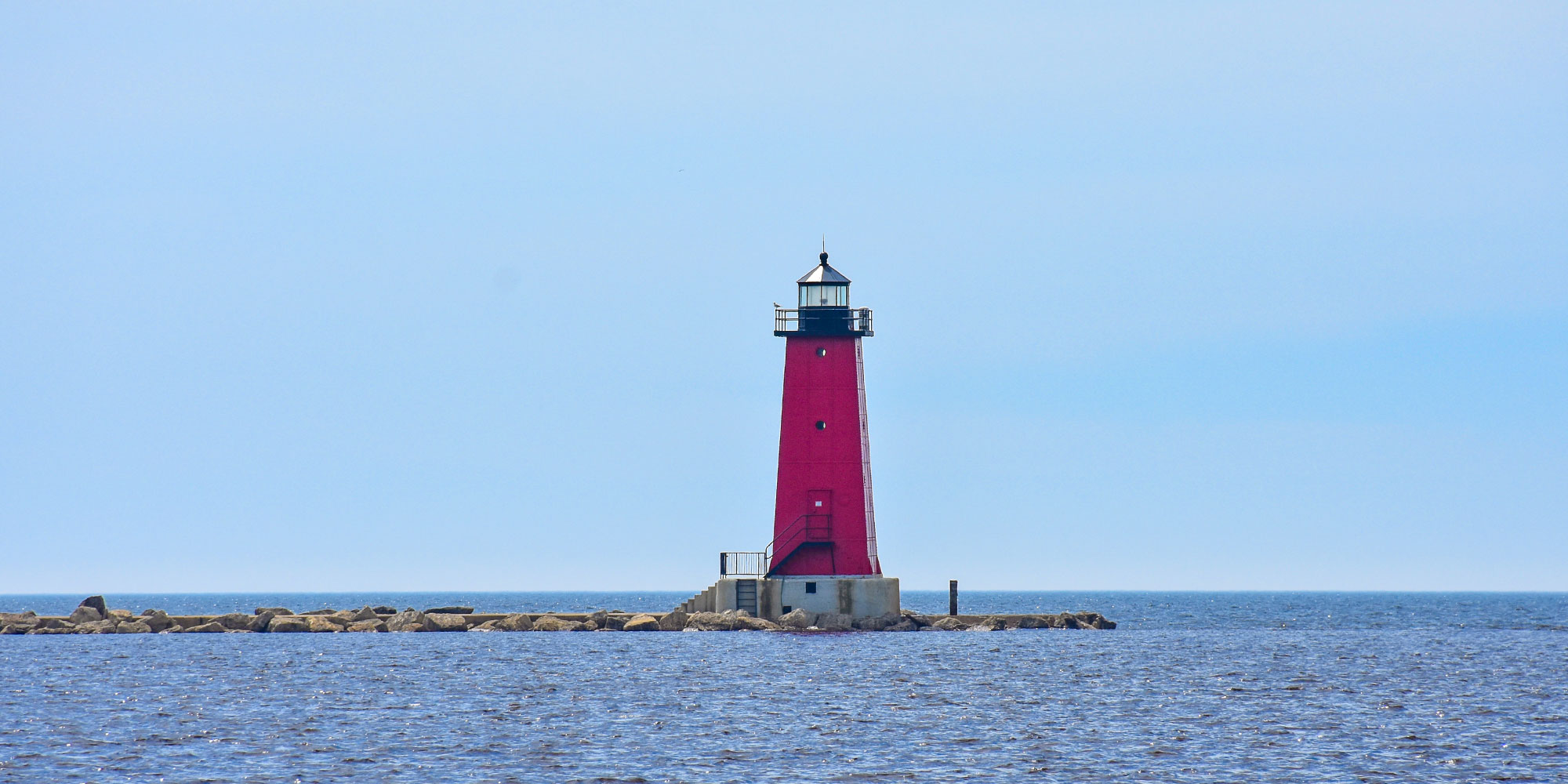Manistique East Breakwater Light