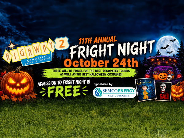 Highway 2 Drive In Events 2026