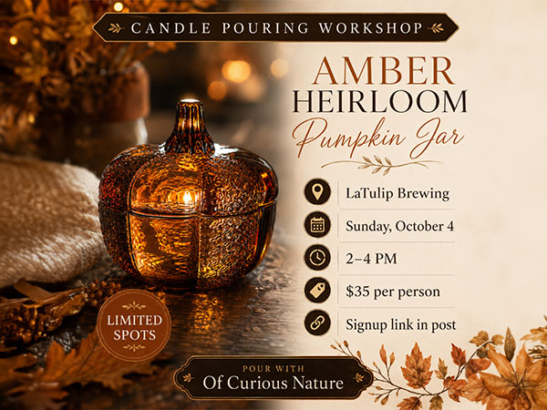 Candle Pouring Workshop