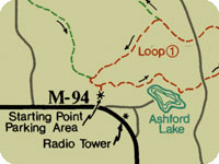 Ashford Lake Pathway Map
