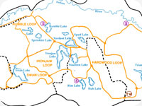 Ashford Lake Pathway Map