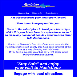 Manistique Newsletter May 2020